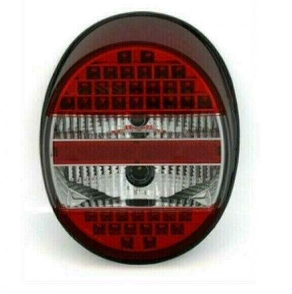LED Upgrade Design Rückleuchten für VW Käfer 1303 73-85 rot/weiß